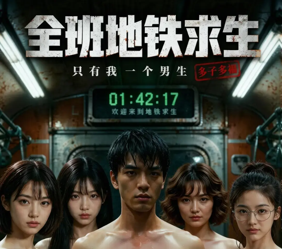 AI短剧《全班地铁求生，只有我一个男生》HD高清完整版全集免费在线看-地铁全员被困人性抉择看点解析-夸克网盘资源分享